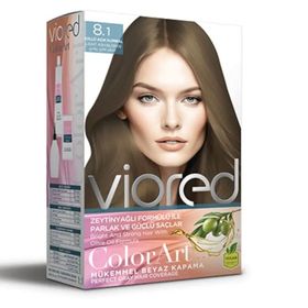 Viored Color Art 8.1 Küllü Açık Kumral Saç Boyası
