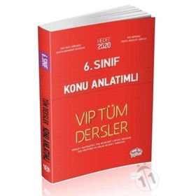 Vip 6. Sınıf Tüm Dersler Konu Anlatımlı-Editör Yayınları