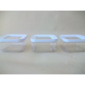 Vip Ahmet 3x250 ml Kare Saklama Kabı