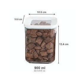 Vip Ahmet 3x900 ml Kare Saklama Kabı