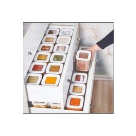 Vip Ahmet VASK700 Kare Vakumlu 6x700 ml Şeffaf Saklama Kabı