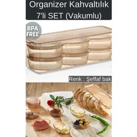 Vip Ahmet VP-258 7 Parça Organizerli Kahvaltılık
