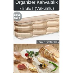 Vip Ahmet VP-258 7 Parça Organizerli Kahvaltılık