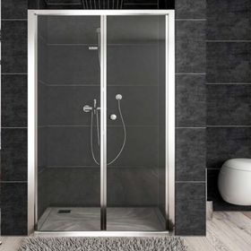 Vip İki Duvar Arası Katlanır 119x180 cm Duşakabin
