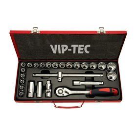 VIP-TEC 1/2 25 Parça Altı Koşe Lokma Anahtar Takımı