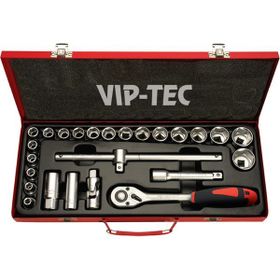 VIP-TEC 1/2 25 Parça Altı Koşe Lokma Anahtar Takımı