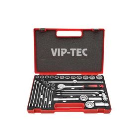 Vip-Tec Vt114137 1/2'' 37 Parça Lokma Ve Kombine Anahtar Takımı