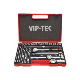 Vip-Tec Vt114137 1/2'' 37 Parça Lokma Ve Kombine Anahtar Takımı