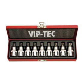 Vip-Tec Vt118900 1/2 9 Parça Lokmalı Torx Uç Takımı
