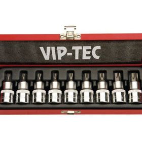 Vip-Tec Vt118900 1/2 9 Parça Lokmalı Torx Uç Takımı
