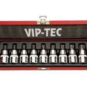 Vip-Tec Vt118900 1/2 9 Parça Lokmalı Torx Uç Takımı