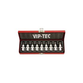 Vip-Tec Vt118900 1/2 9 Parça Lokmalı Torx Uç Takımı
