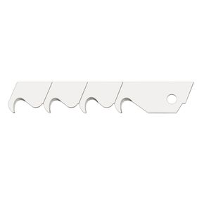 VIP-TEC VT875004-1 18 mm 10 Adet Kancalı Tip Maket Bıçağı Yedeği