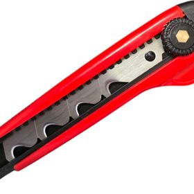 VIP-TEC VT875105VH 18 mm Profesyonel Plastik Vidalı Kanca Tip Maket Bıçağı