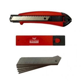 VIP-TEC VT875115 165x20 mm Askılı Maket Bıçağı+10 Adet Yedek Başlığı