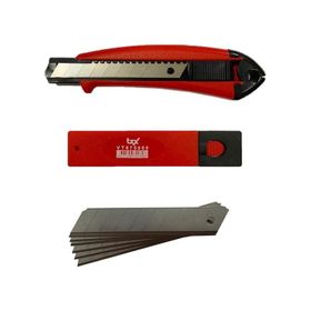 VIP-TEC VT875115 165x20 mm Askılı Maket Bıçağı+10 Adet Yedek Başlığı