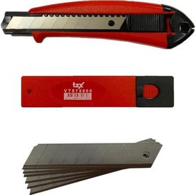VIP-TEC VT875115 165x20 mm Askılı Maket Bıçağı+10 Adet Yedek Başlığı
