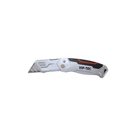 VIP-TEC VT875157 Profesyonel 2 Kademeli Katlanır Metal Maket Bıçağı