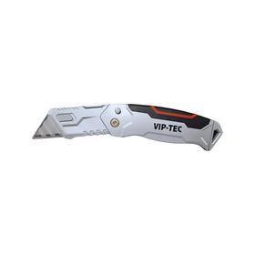 VIP-TEC VT875157 Profesyonel 2 Kademeli Katlanır Metal Maket Bıçağı