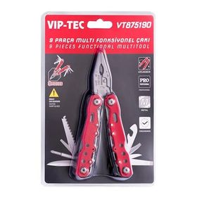 VIP-TEC VT875190 9 Parça Multi Fonksiyonel Çakı Pense Seti