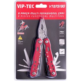 VIP-TEC VT875190 9 Parça Multi Fonksiyonel Çakı Pense Seti