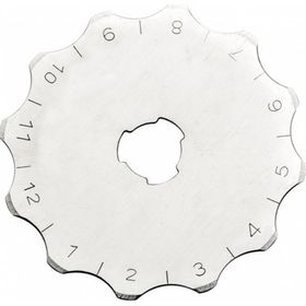 VIP-TEC VT877015-3 45 mm Profesyonel Yuvarlak Dalgalı Bıçak Yedeği