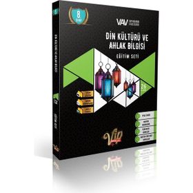 Vip Yayınları 8. Sınıf Din Kültürü ve Ahlak Bilgisi Eğitim Seti