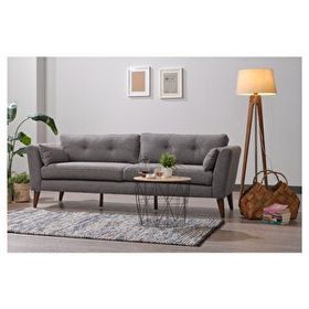 Vipahome Vipa Boston Koyu Gri Kanepe