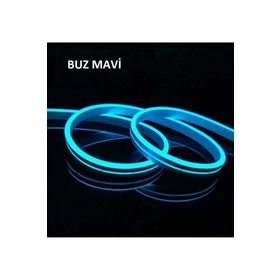 Viralighting CT-4555 12 V 5 mt Buz Mavi Cata Tak Çalıştır Neon Esnek Şerit Led Aydınlatma