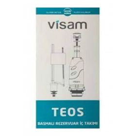 Visam 614-001 Basmalı Klozet İç Takımı