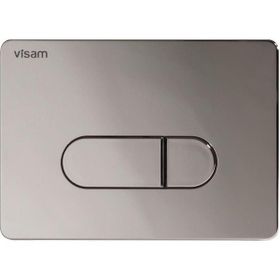Visam Siena Mat Krom Gömme Rezervuar Kumanda Paneli Basma Butonu