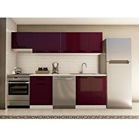Visas Concept 260 cm Tutku Tezgahsız Hazır Mutfak Dolabı