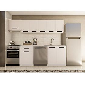Visas Concept 260 cm Umut Tezgahsız Hazır Mutfak Dolabı