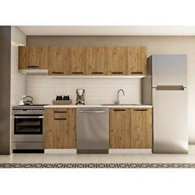 Visas Concept 260 cm Yaşam Tezgahsız Hazır Mutfak Dolabı