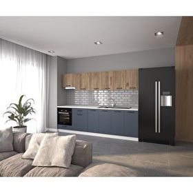 Visas Concept 280 cm Alya Hazır Tezgah Dahil Mutfak Dolabı