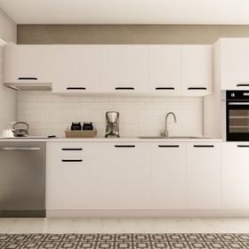 Visas Concept 320 cm Burcu Tezgah Dahil Hazır Mutfak Dolabı