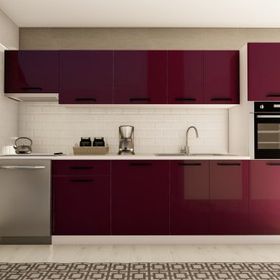 Visas Concept 320 cm Çiğdem Tezgah Dahil Hazır Mutfak Dolabı