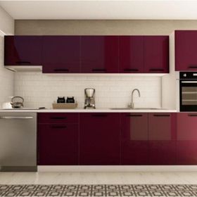 Visas Concept 320 cm Çiğdem Tezgah Dahil Hazır Mutfak Dolabı