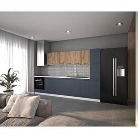 Visas Concept 320 cm Ebrar Hazır Tezgah Dahil Mutfak Dolabı
