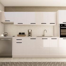 Visas Concept 320 cm Emine Tezgah Dahil Hazır Mutfak Dolabı