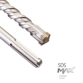 Visco 28x340 mm Sds Max 4 Elmaslı Matkap Ucu