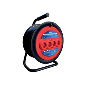 Visco 3x2.5 - 20 mt Makaralı Seyyar Uzatma Kablosu