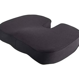 Visco Coccyx Siyah Elastik Oturma Minderi