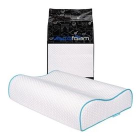 Viscofoam 60X40x14 12 cm Yüksek Çift Boyun Destekli Visco Ortopedik Yastık