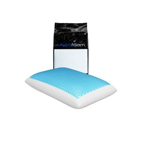 Viscofoam Bonni Terletmeyen Ortopedik Yastık Serinleten Visco Yastık Jelli 59x39x15.5 cm Yastık