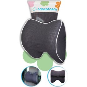 Viscofoam Gri Carfort Büyük Visco Ortopedik Araç Boyun Yastığı