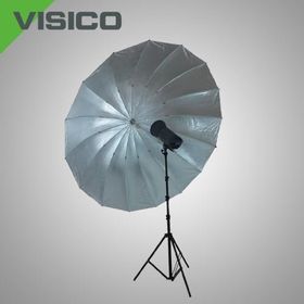 Visico AU160-C Siyah Gümüş 180 cm Reflektör Şemsiye