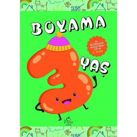 Vişne Çocuk Boyama 3 Yaş