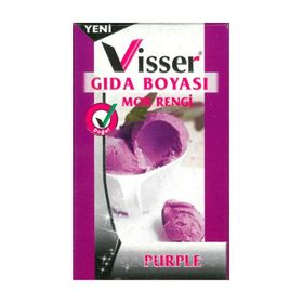 Visser 9 gr Mor Toz Gıda Boyası