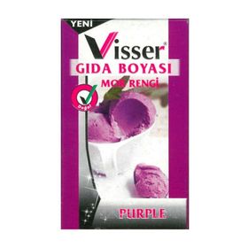Visser 9 gr Mor Toz Gıda Boyası